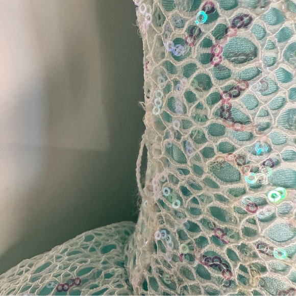 Revolution Dance Costume Small child RC21601 Blue White Tutu Tap Ballet Jazz - Picture 7 of 11